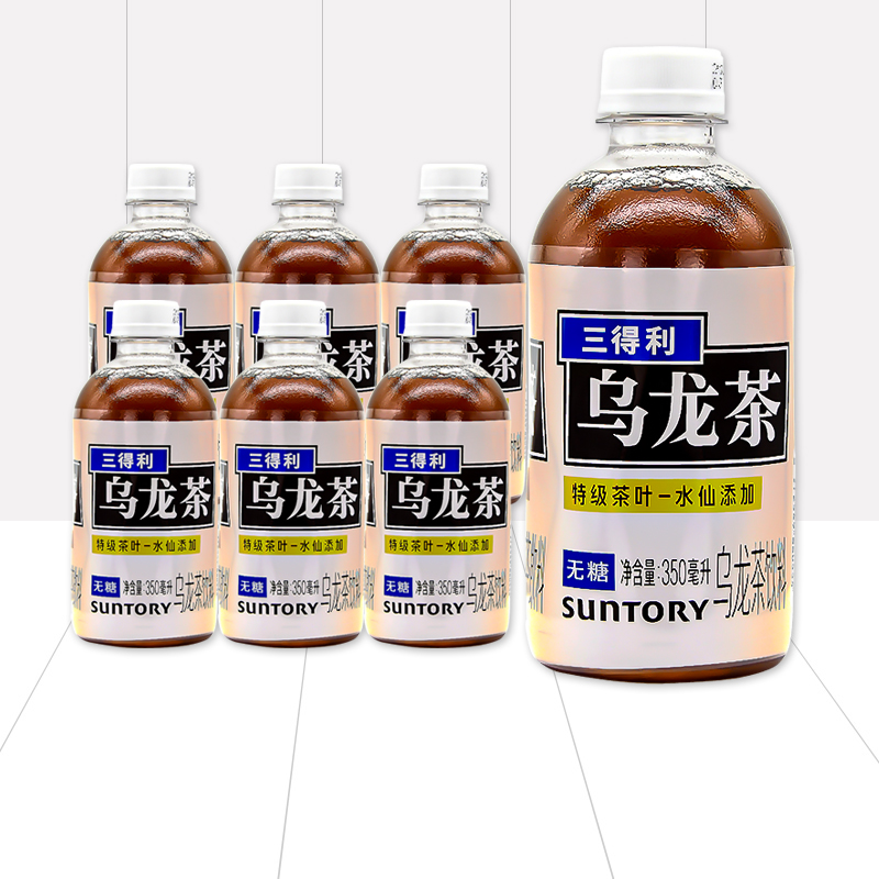 SUNTORY/三得利乌龙茶350ml*6瓶