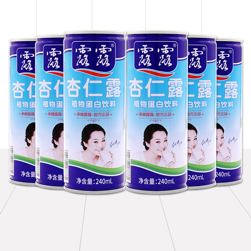 承德露露杏仁露240mL*6罐