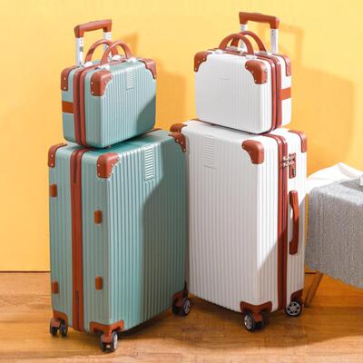 【严选工厂】行李箱女网红复古20寸小型旅行拉杆箱24寸学生皮箱