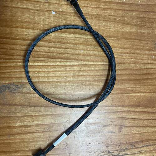 安费诺 RSL38-2804 SFF8654 4X SlimSAS 4i 转 SFF8643数据线80cm