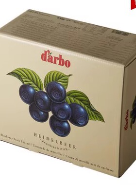 德宝牌l蓝莓果酱/darbo果粒/奥地利进口 独立包装14g/粒