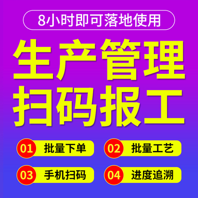 专业定制MES车间进销存软件系统