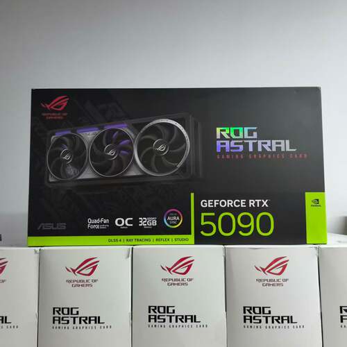 全新华硕RTX5090夜神 水夜神OC 32G盒装现货未拆封保rops现货秒发