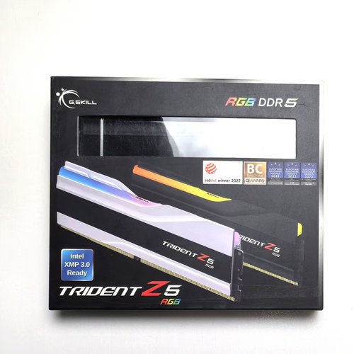 芝奇幻锋戟7200 6400 6800 英特尔XMP3.0内存C34 C36DDR5游戏内存