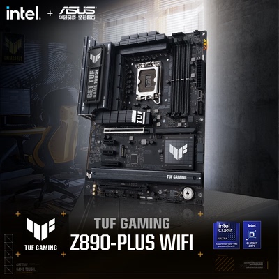 华硕TUF GAMING Z890-PLUS WIFI主板 支持 CPU 285K/265K/245KF