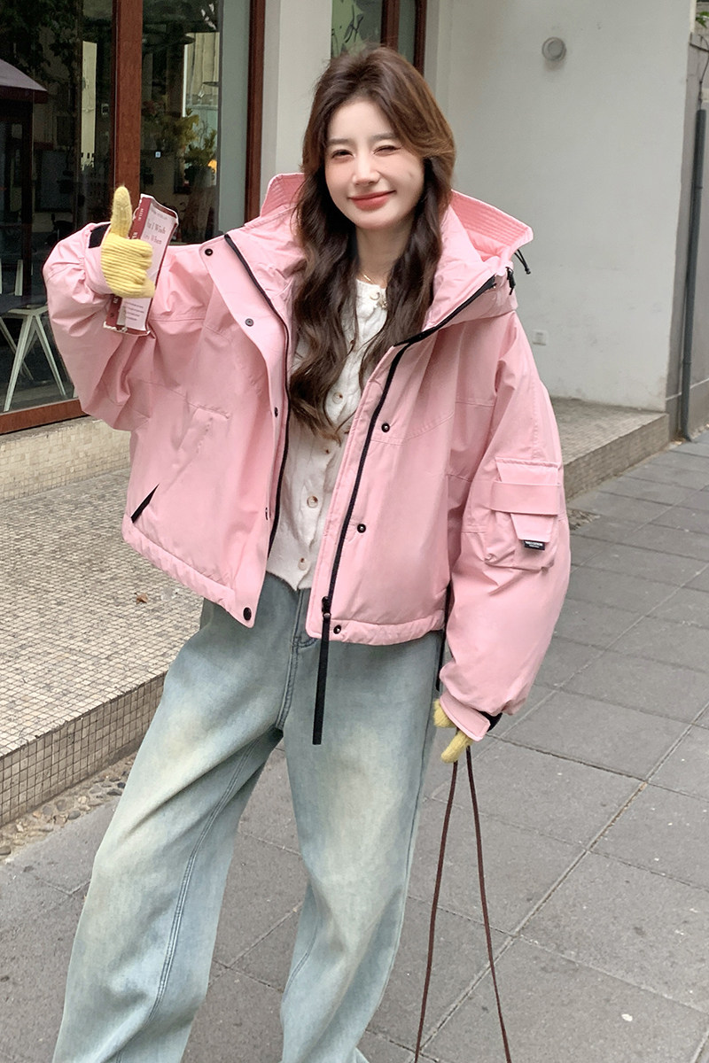 主推现货数据好新款短款90绒冲锋衣羽绒服2C282-893P280K398,女装羽绒服,2C282