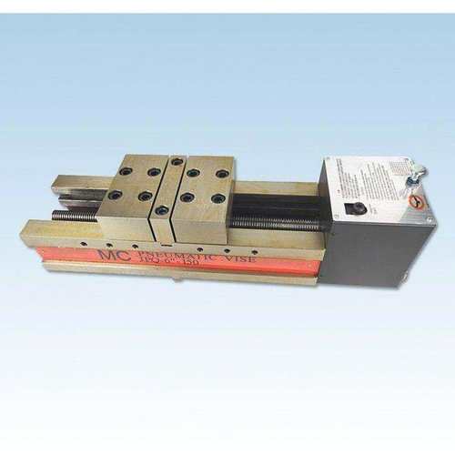 台湾见新气动液压双开口虎钳MC增压器浮动双夹钳JPQ-5-110/6-150