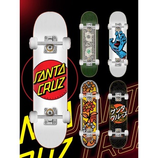 美国Santa Cruz滑板HardRock系列专业进口成人儿童初学者男女生板
