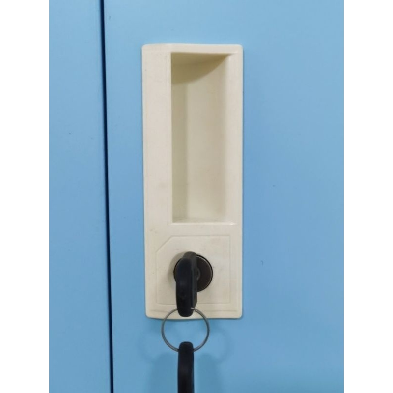 储物柜锁多门柜更衣柜文件柜铁皮柜配件教室书包柜白扣手连锁包邮