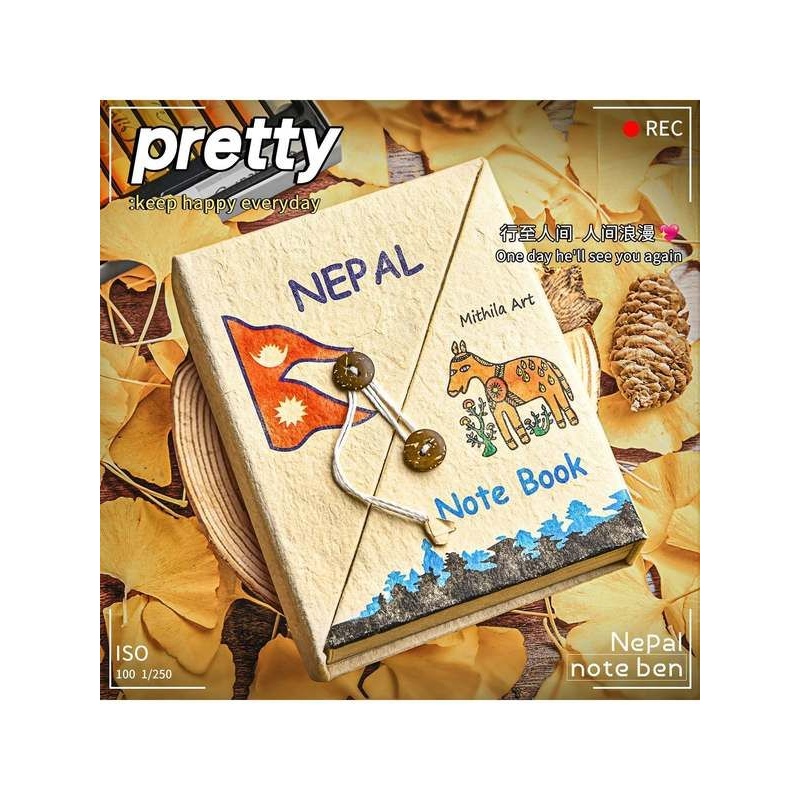 尼泊尔手工本材料包diy礼盒生日送男友实用高级感纪念意义的礼物