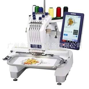 二手兄弟PR670单头绣花机 商用绣花机brother刺绣机 绣花机出租