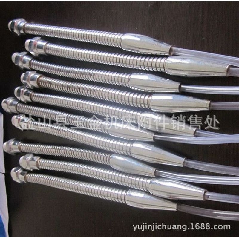沧州大量批发万向可弯折金属冷却管扁嘴/圆嘴机床喷水管油管