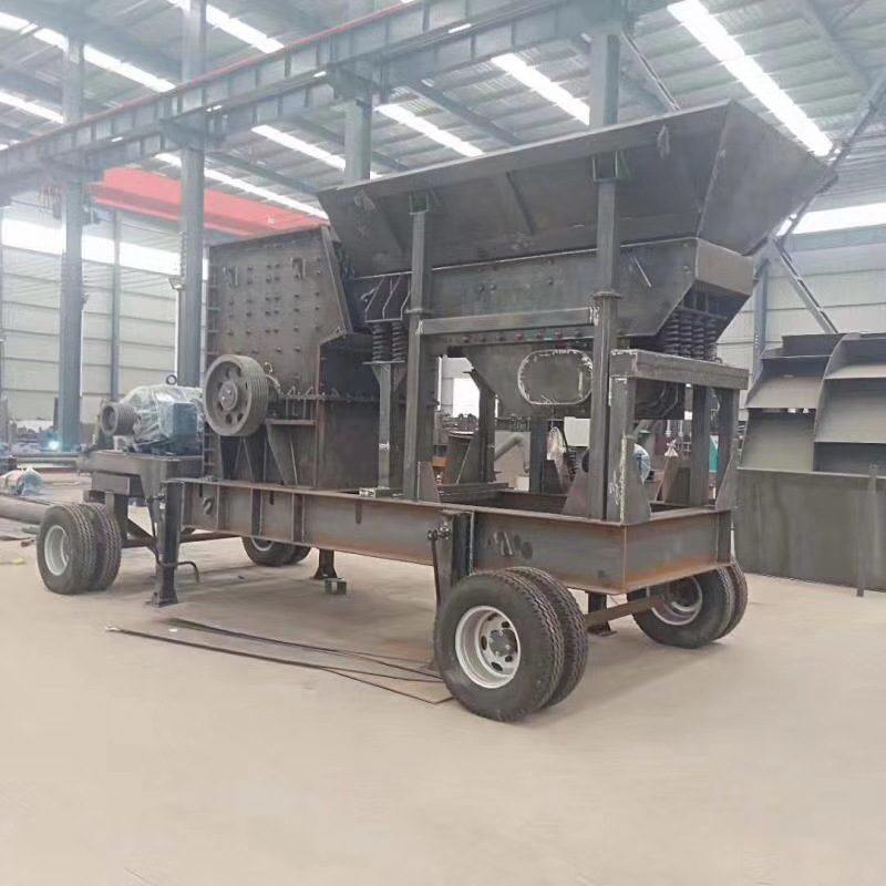 青红石料移动破碎机混合石花岗岩制砂机组合式砂石线粉碎制砂车,机械设备,破碎机,淘宝优惠券,粉丝福利购,淘宝优惠卷