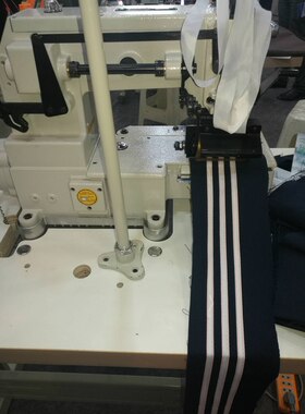 18针窗帘贴条机VC008银剑款4针8针12针校服运动服拉腰机绷缝机