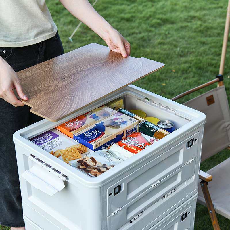 户外收纳箱露营折叠车载盖野餐大容量木储物箱可便携家用坐塑料,户外/登山/野营/旅行用品,露营折叠箱,淘宝优惠券,粉丝福利购,淘宝优惠卷
