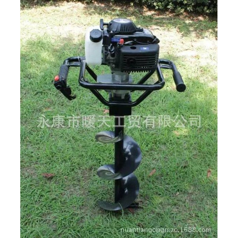 厂家直供方架四冲程52汽油机地钻种植机打洞机