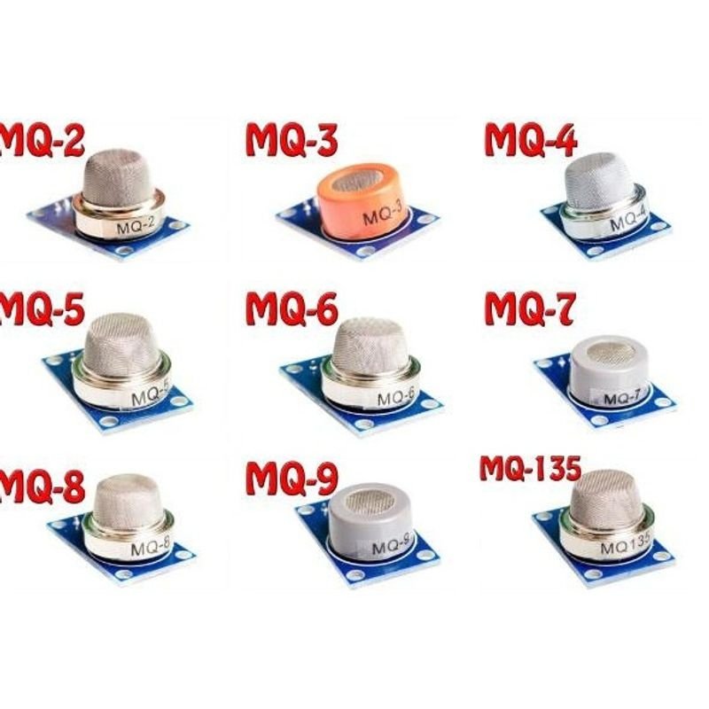 MQ-2~MQ-135 9个气体传感器模块MQ-2/3/4/5/6/7/8/9
