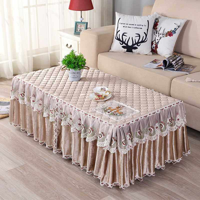 荷兰绒布夹棉加厚茶几罩餐桌布台布电视柜防尘套多用电炉罩盖巾套,居家布艺,桌布,淘宝优惠券,粉丝福利购,淘宝优惠卷