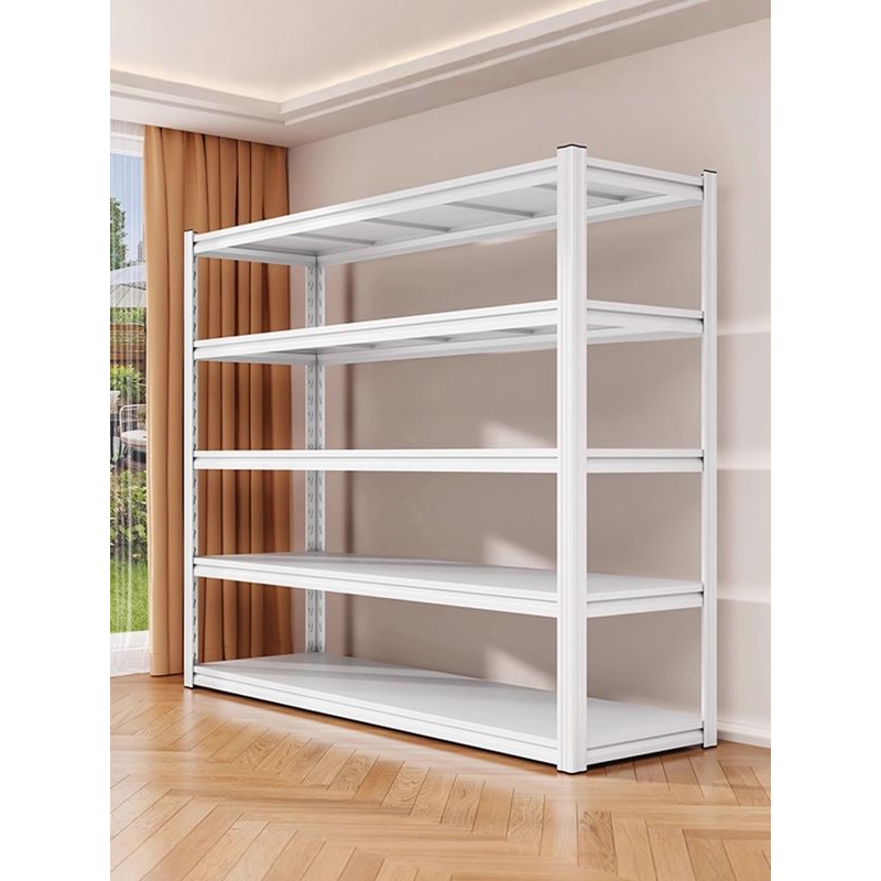 家用货架置物架多层落地仓库阳台储藏室杂物间商用超市钢制收纳架