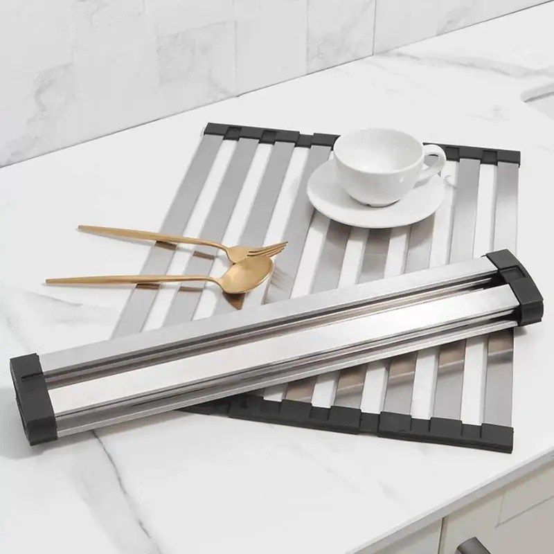 304不锈钢厨房水槽沥水架碗碟篮架碗盘沥水水池可折叠置物架伸缩,厨房/烹饪用具,水槽置物架,淘宝优惠券,粉丝福利购,淘宝优惠卷