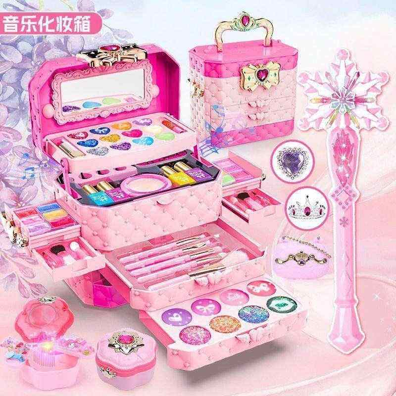女孩儿童化妆品套装无毒4小孩5女童3公主9彩妆盒6岁7生日新年礼物,玩具/童车/益智/积木/模型,儿童化妆玩具,淘宝优惠券,粉丝福利购,淘宝优惠卷