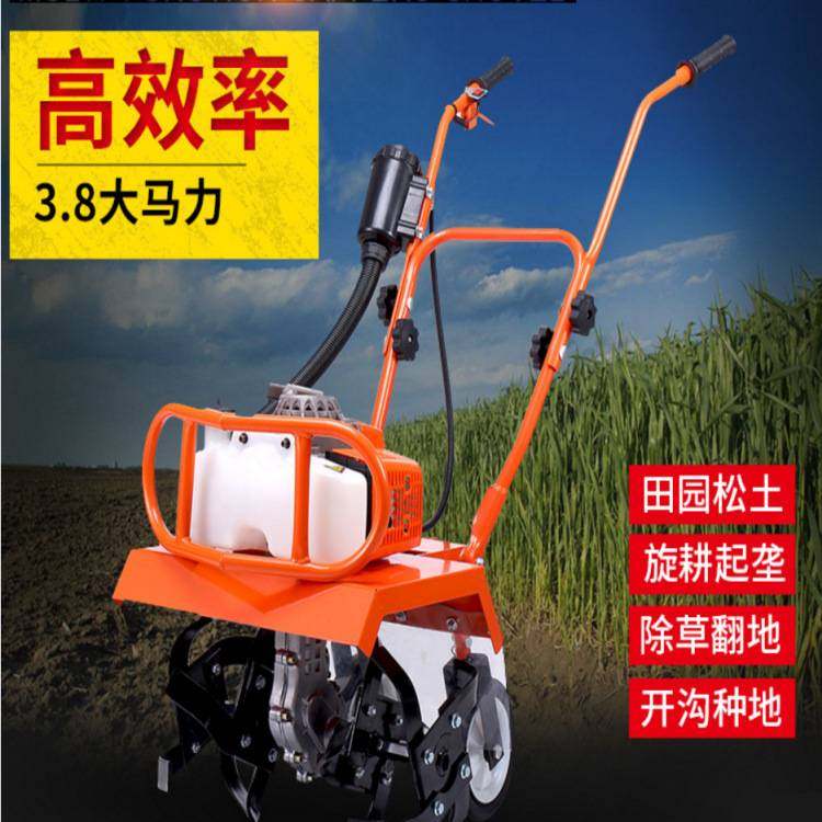 山东工厂柴油微耕机 小型耕种机 多用途微耕机 微地机价格