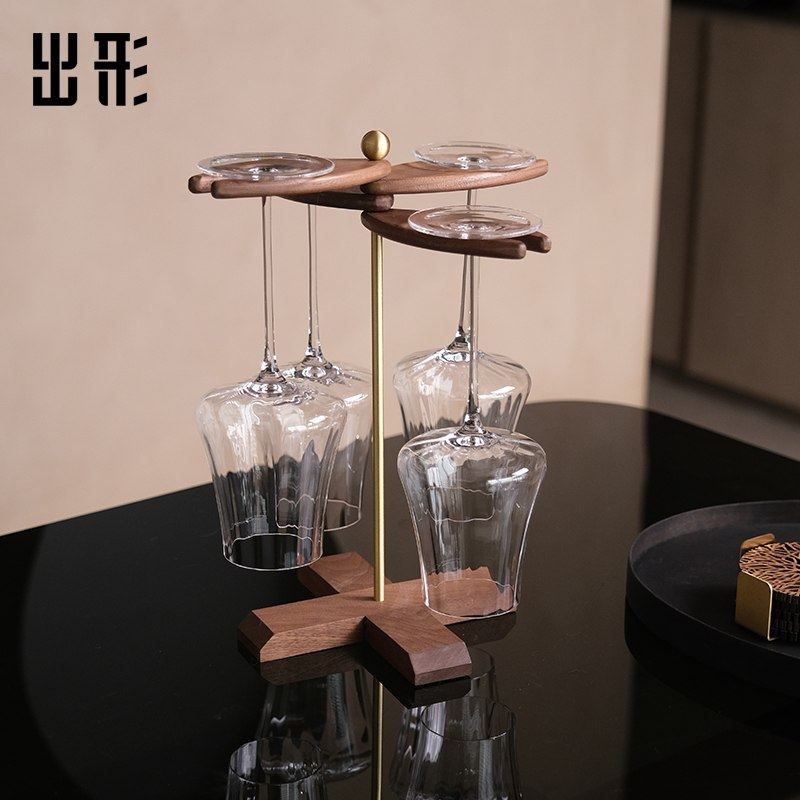 出形实木悬挂倒挂酒杯高颜酒柜酒杯架吧台高脚架值红吊杯新疆包邮,餐饮具,酒架,淘宝优惠券,粉丝福利购,淘宝优惠卷