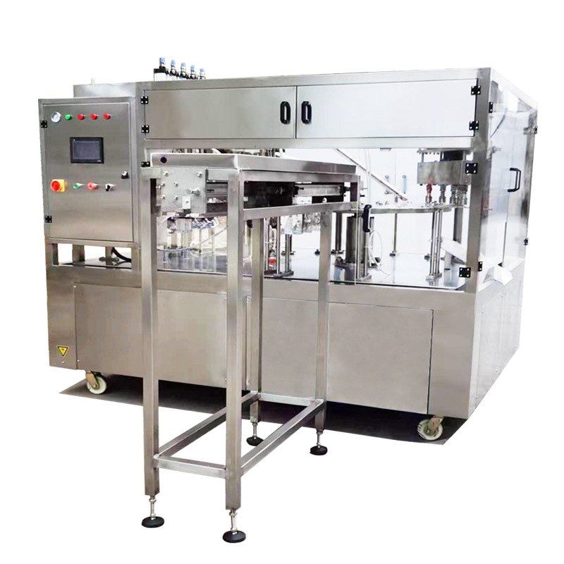 全自动壶嘴吸嘴自立袋灌装旋盖机果冻豆浆牛奶番茄酱洗衣液包装机