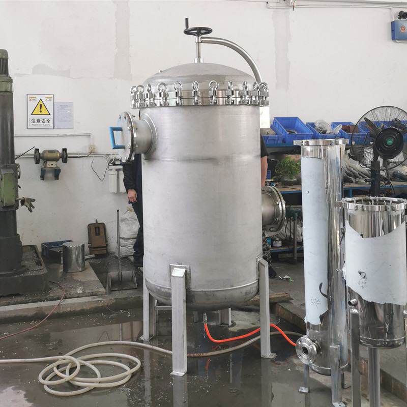 工业水处理不锈钢精密过滤器有效解决悬浮物过滤保安过滤器厂家