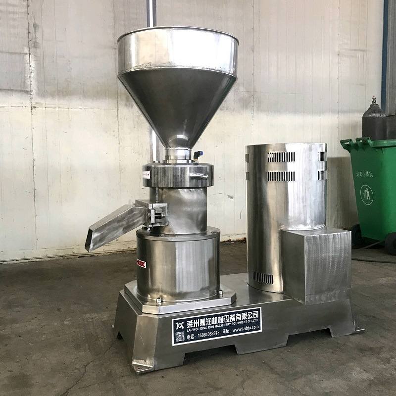 不锈钢胶体磨乳化 花生酱芝麻酱精细研磨机 镜面抛光胶体磨食品级