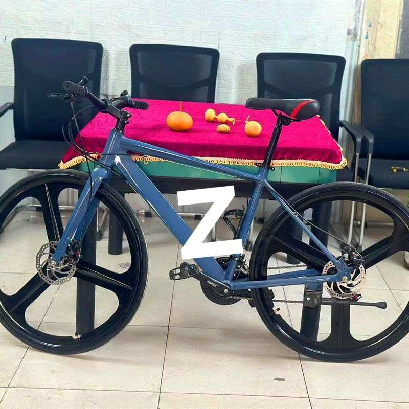 700C弯把26寸公路自行车公路车公路赛车双碟刹变速21/27速