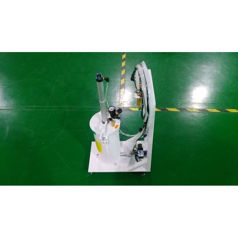 2.6L硅胶气钢活塞压力桶 T8灯管打胶机配件 硅胶双组份包装压力桶