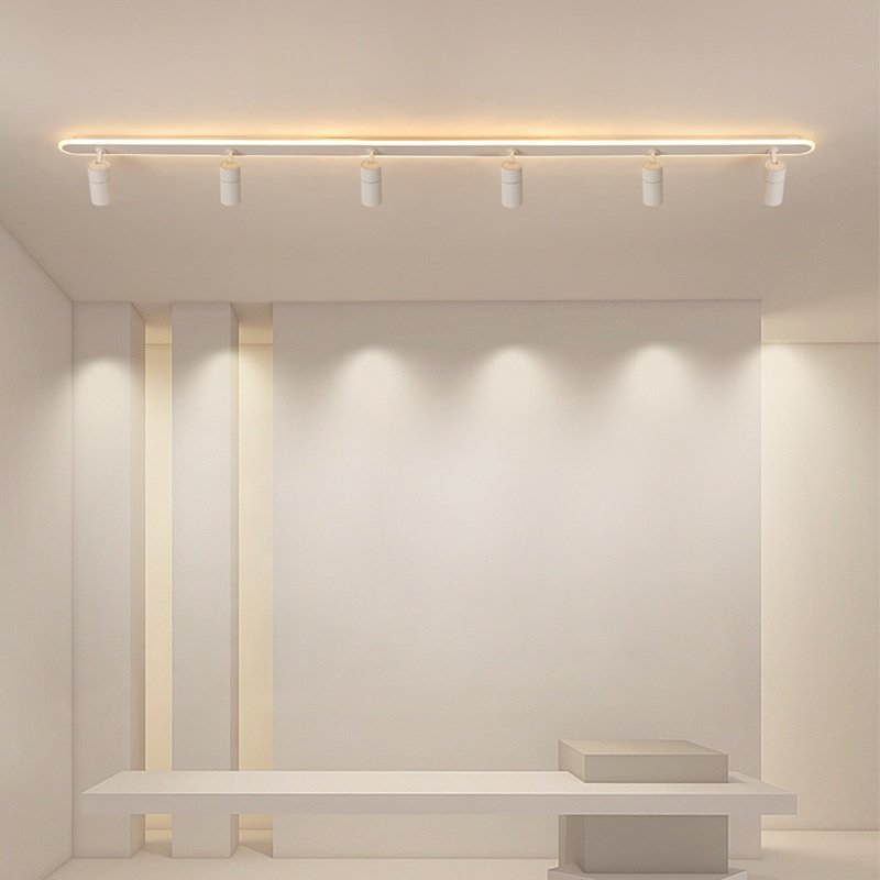 长条射灯超亮3米4米轨道灯店铺商用led天花灯明装客厅商业酒店灯,家装灯饰光源,轨道灯,淘宝优惠券,粉丝福利购,淘宝优惠卷