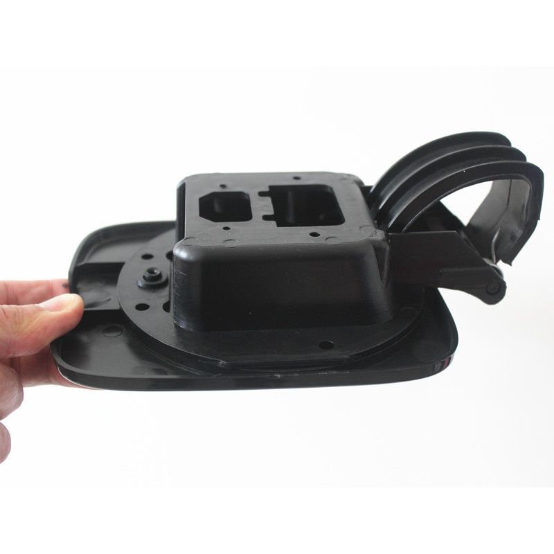 电动车充电盖四轮车坦克充电口方形折叠组合新能源老年代步车配件