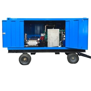 超高压工业级水射流除锈除漆工业列管疏通清洗机化工厂用三柱塞泵