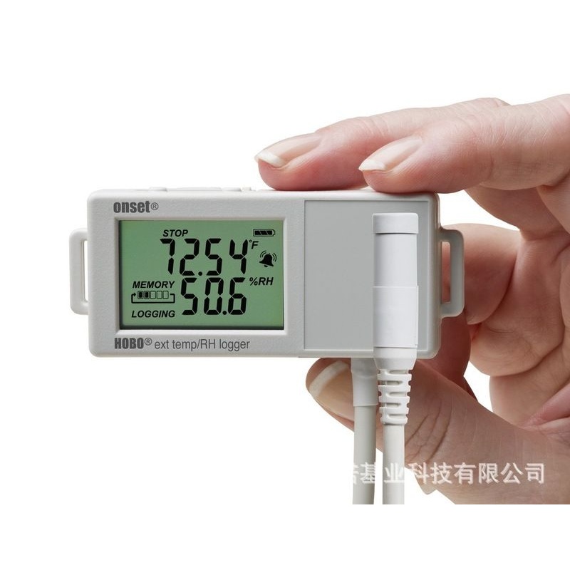 Onset HOBO UX100-023A外接式温湿度记录仪液晶显示