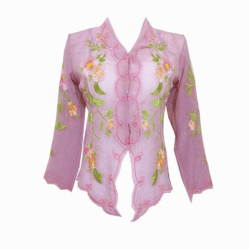 娘惹服黄美玉娘惹花边重工花朵刺绣透视开衫衬衫上衣,女装/女士精品,真丝上装,淘宝优惠券,粉丝福利购,淘宝优惠卷