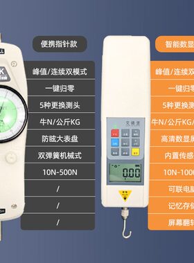 艾德堡 HLD带标尺 可配50KG/100KG推拉力计 万能拉压力试验机