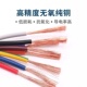 10纯铜信号0.5 0.75 2.5平方电源控制软电缆 RVV阻燃6 1.5