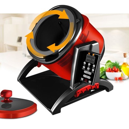 小菜一碟家用炒菜机自动智能炒菜机器人6L小型滚筒炒饭机炒菜锅