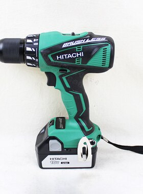 高壹HITACHI日立DV18DBEL充电冲击钻18V无刷手枪钻锂电池手电钻