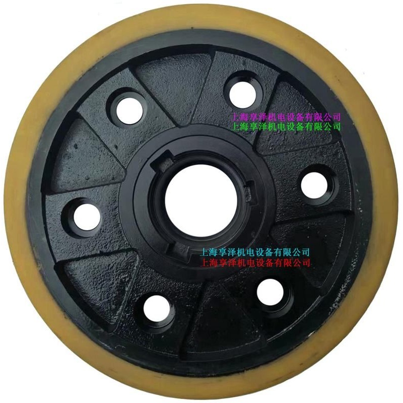 海斯特堆垛车R1.6前轮负载轮胎 1.6T升高机支撑轮轱辘子