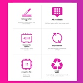 机墨盒通用打生产日期标签二维码 小妖鲸X20Pro X31手持喷码 速干高