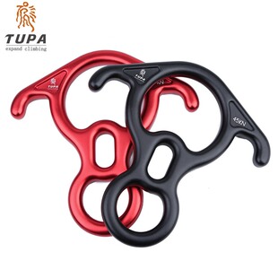 拓攀牛角八字环下降高空作业安全装备速降攀岩8字环下降器缓降器