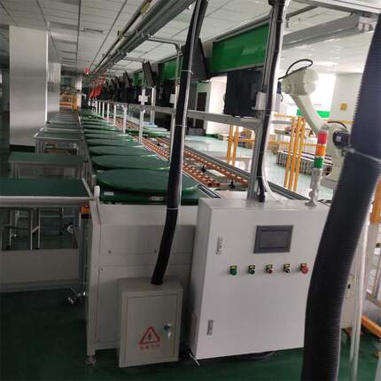 电器生产组装输送线辊轮输送机自动滚筒化流水线重型工装板输送带