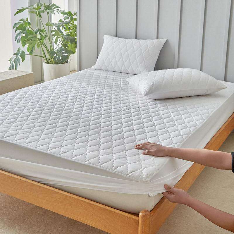 新款磨毛防水床笠隔尿脏全罩跨境棉包夹床垫防滑保护笠床防尘隔,床上用品,床笠,淘宝优惠券,粉丝福利购,淘宝优惠卷