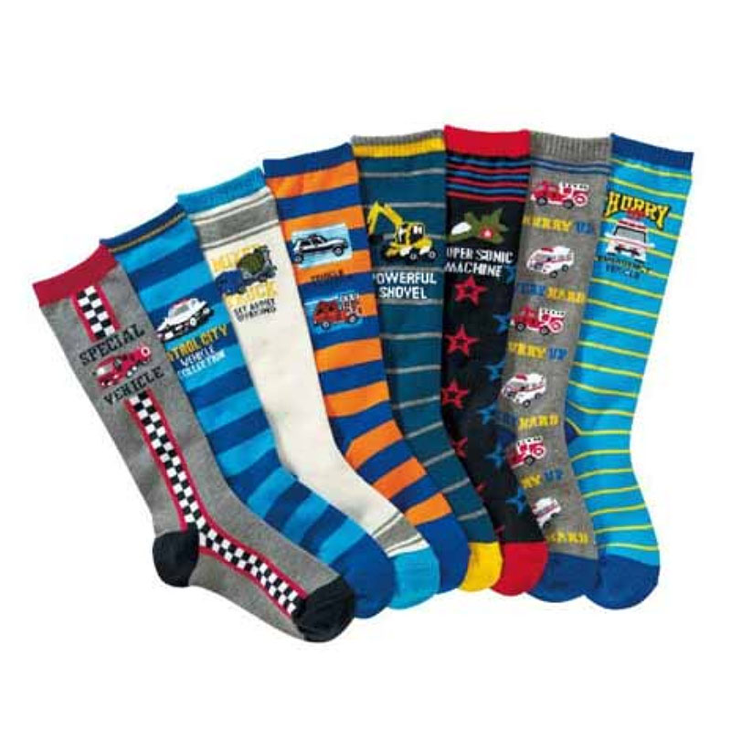 童袜新款儿童秋冬恐龙图案