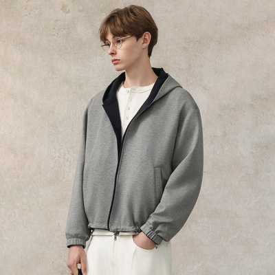 CAKUNTA高智感AB面连帽卫衣