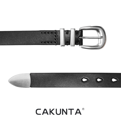 CAKUNTA头层牛皮复古简约皮带