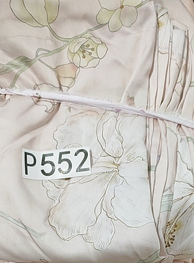 P552天丝四件套被罩2＊2.3床单2.6＊2.4枕套一对
